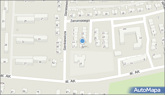 Starogard Gdański, Osiedle 800-lecia Starogardu, 29, mapa Starogard Gdański