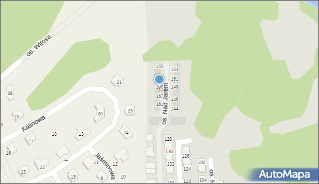 Starogard Gdański, Osiedle Nad Jarem, 161, mapa Starogard Gdański