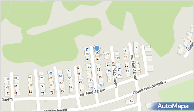 Starogard Gdański, Osiedle Nad Jarem, 35, mapa Starogard Gdański