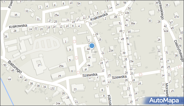 Stary Sącz, Osiedle Tysiąclecia, 4b, mapa Stary Sącz