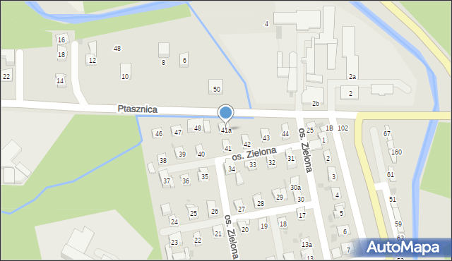 Sułkowice, Osiedle Zielona, 41a, mapa Sułkowice