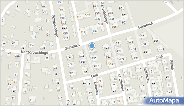 Swarzędz, Osiedle Raczyńskiego Edwarda, 4/14, mapa Swarzędz