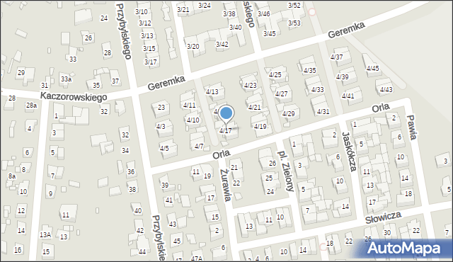 Swarzędz, Osiedle Raczyńskiego Edwarda, 4/17, mapa Swarzędz