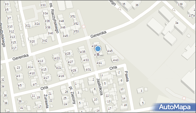 Swarzędz, Osiedle Raczyńskiego Edwarda, 4/40, mapa Swarzędz