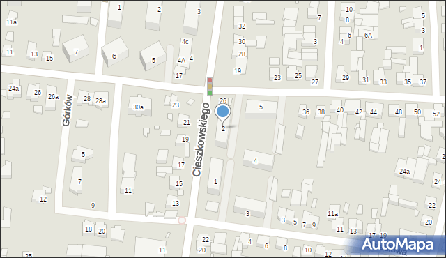 Swarzędz, Osiedle Władysława IV, 2, mapa Swarzędz