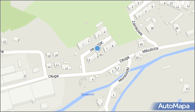 Świebodzice, Osiedle WSK, 6, mapa Świebodzice