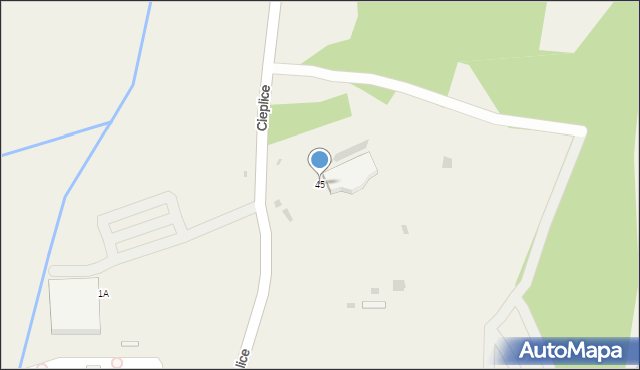 Szaflary, Osiedle Nowe, 45, mapa Szaflary