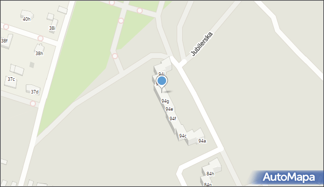 Szczecin, Osiedle Kasztanowe, 94h, mapa Szczecina