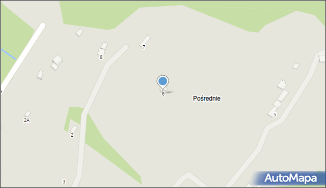 Szczyrk, Osiedle Pośredni, 6, mapa Szczyrk