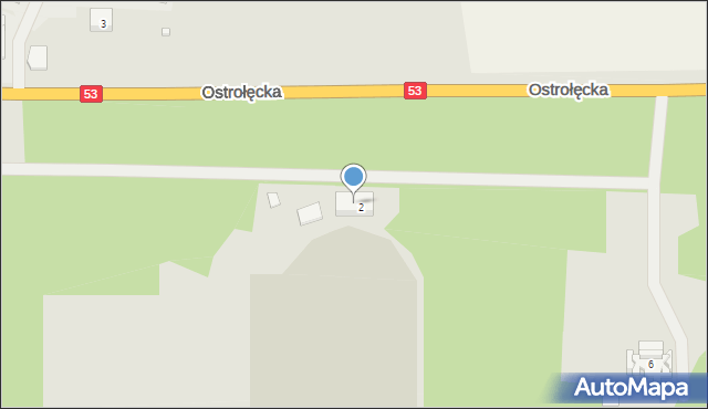 Szczytno, Ostrołęcka, 4, mapa Szczytno