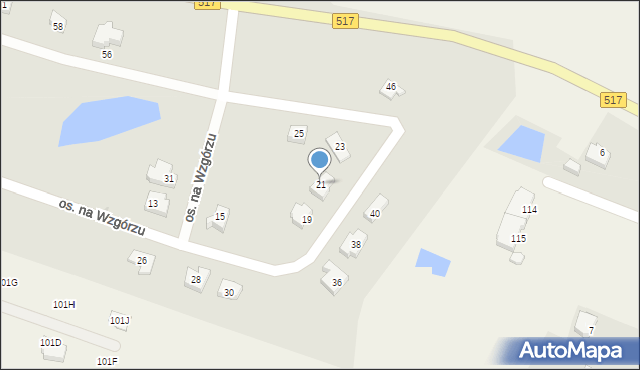 Sztum, Osiedle na Wzgórzu, 21, mapa Sztum