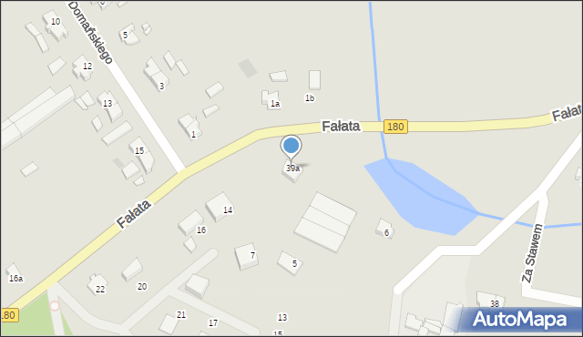 Trzcianka, Osiedle Domańskiego Bolesława, ks., 39a, mapa Trzcianka