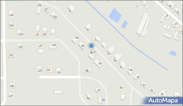 Trzcianka, Osiedle Stanisława Augusta Poniatowskiego, 6C, mapa Trzcianka