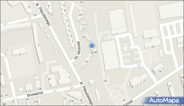 Turek, Osiedle Miranda, 21, mapa Turka