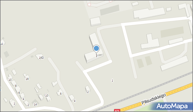 Wadowice, Osiedle Podhalanin, 2, mapa Wadowice