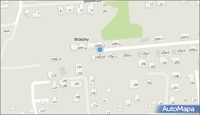 Warszawa, Ostródzka, 195e/12, mapa Warszawy