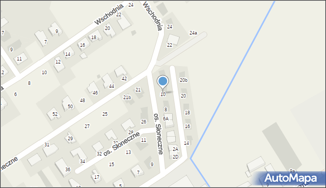 Wilkowice, Osiedle Słoneczne, 10, mapa Wilkowice