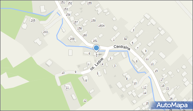 Wokowice, Osiedle Leśne, 2, mapa Wokowice