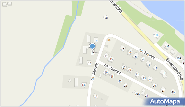 Wołkowyja, Osiedle Jawory, 10, mapa Wołkowyja