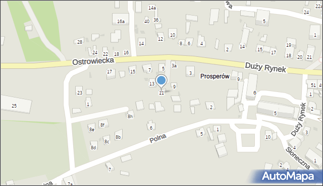 Zawichost, Ostrowiecka, 11, mapa Zawichost