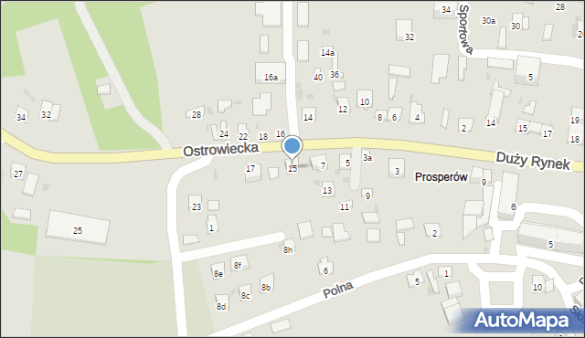 Zawichost, Ostrowiecka, 15, mapa Zawichost