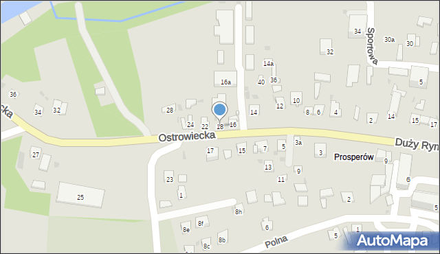 Zawichost, Ostrowiecka, 18, mapa Zawichost