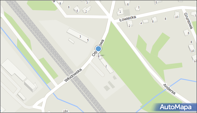 Zawiercie, Oświatowa, 4, mapa Zawiercie