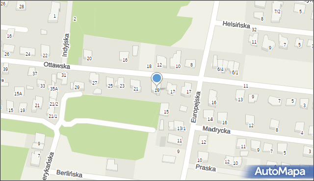 Grabówka, Ottawska, 19, mapa Grabówka