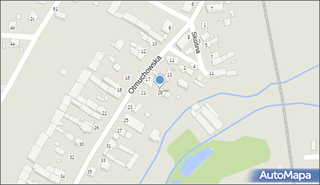 Grodków, Otmuchowska, 19, mapa Grodków