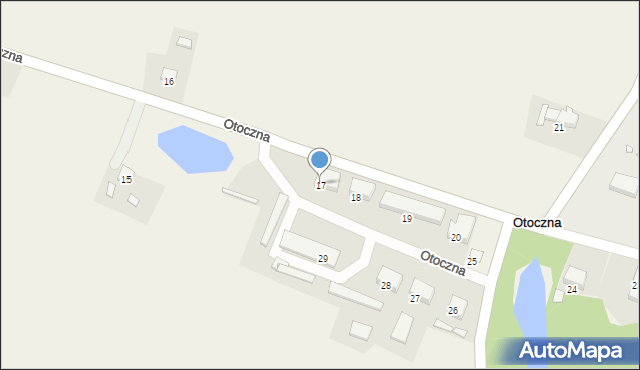 Otoczna, Otoczna, 17, mapa Otoczna