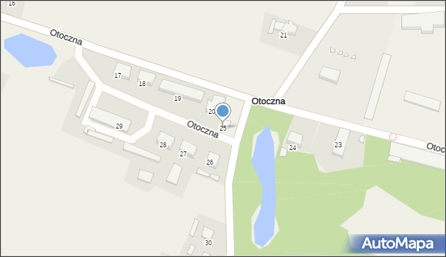 Otoczna, Otoczna, 25, mapa Otoczna