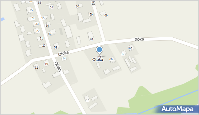 Otoka, Otoka, 13, mapa Otoka