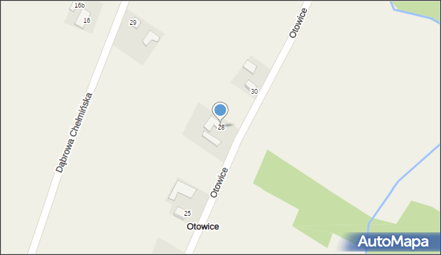 Otowice, Otowice, 28, mapa Otowice