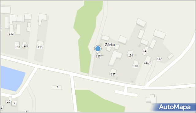 Otrocz, Otrocz, 136, mapa Otrocz