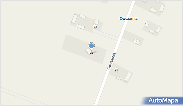 Owczarnia, Owczarnia, 44, mapa Owczarnia