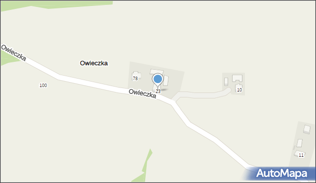 Owieczka, Owieczka, 23, mapa Owieczka