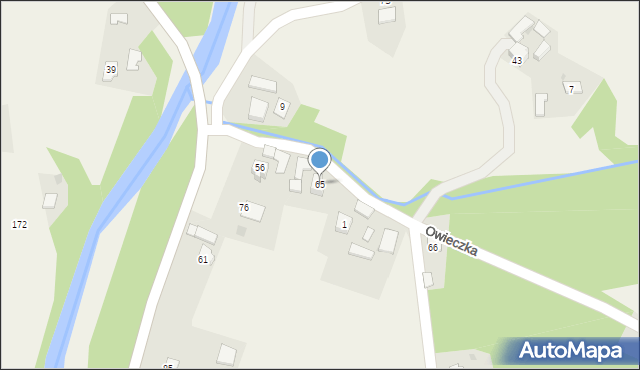 Owieczka, Owieczka, 65, mapa Owieczka