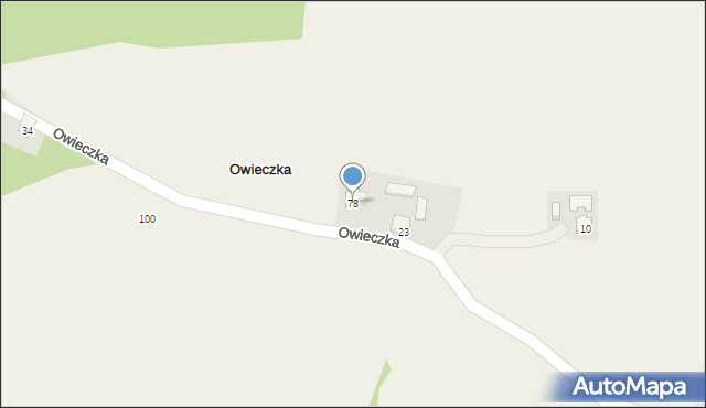 Owieczka, Owieczka, 78, mapa Owieczka