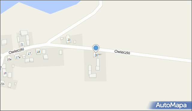 Owieczki, Owieczki, 19, mapa Owieczki