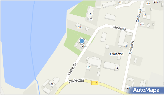 Owieczki, Owieczki, 27, mapa Owieczki