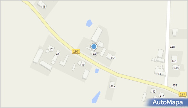 Owieczki, Owieczki, 44, mapa Owieczki