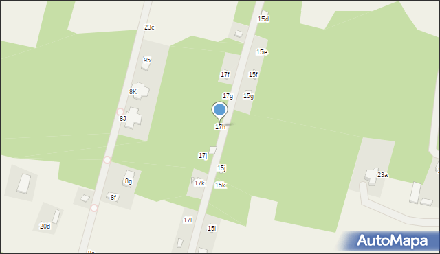 Adolfów, Ozorkowska, 17h, mapa Adolfów