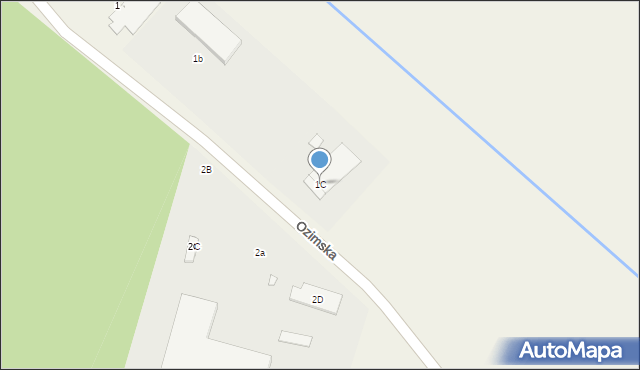 Chrząstowice, Ozimska, 1C, mapa Chrząstowice