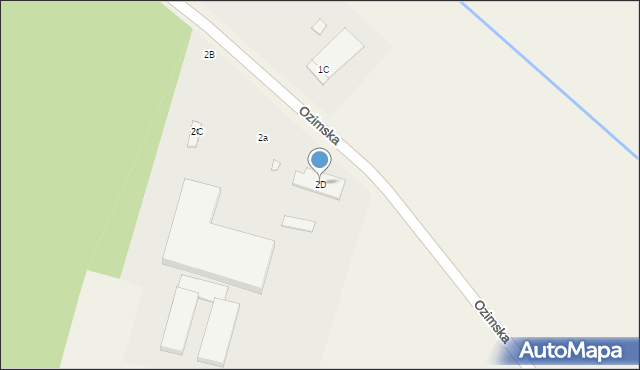 Chrząstowice, Ozimska, 2D, mapa Chrząstowice