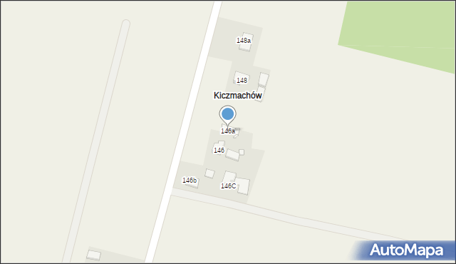 Kowale, Ożarowska, 146a, mapa Kowale