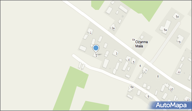 Ożanna, Ożanna, 2, mapa Ożanna