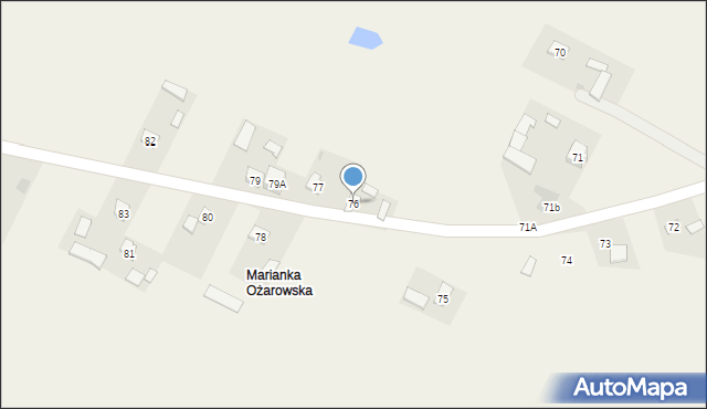 Ożarów, Ożarów, 76, mapa Ożarów