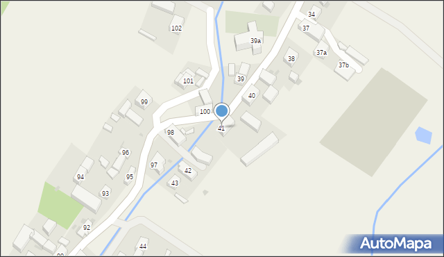 Ożary, Ożary, 41, mapa Ożary