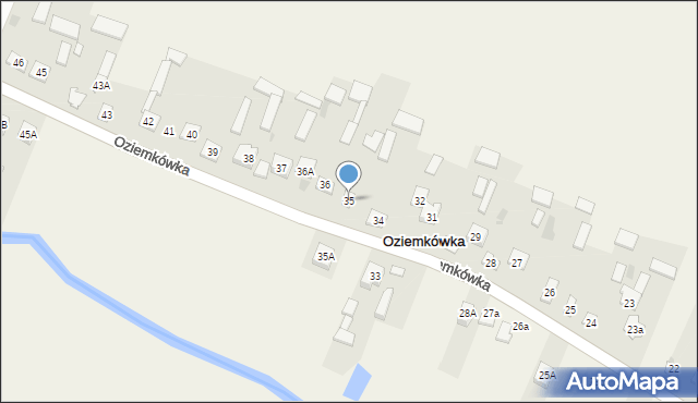 Oziemkówka, Oziemkówka, 35, mapa Oziemkówka