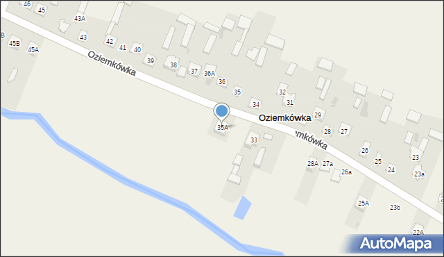 Oziemkówka, Oziemkówka, 35A, mapa Oziemkówka